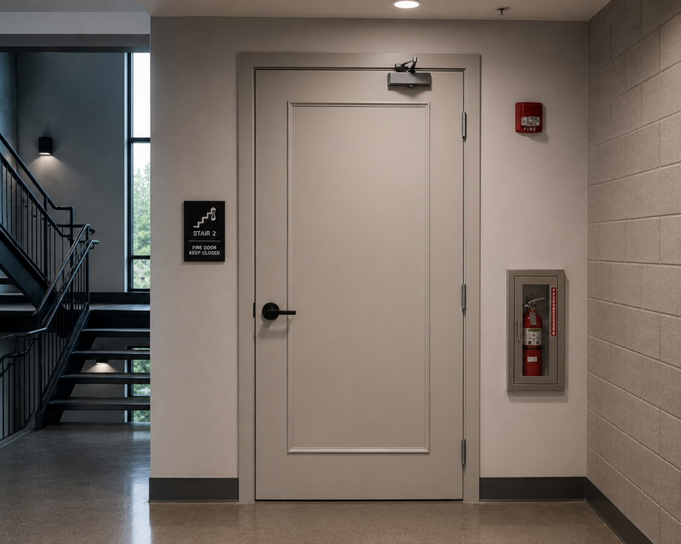 Custom Fire-Rated Architectural Interior Door By Timberland Door